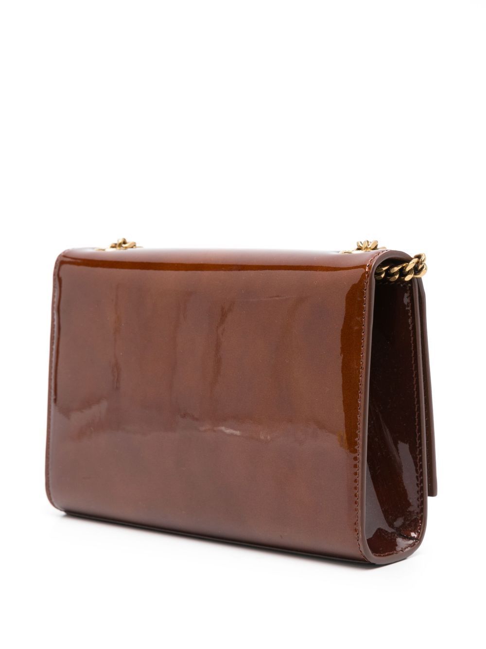 Saint Laurent Paris KATE PATENT LEATHER CROSSBODY BAG Size ONE SIZE - 4 Thumbnail