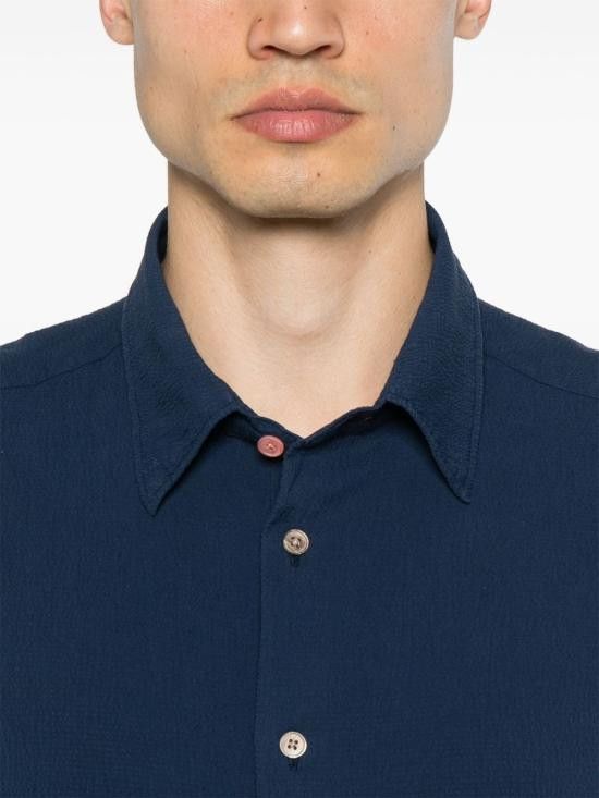 Paul Smith PAUL SMITH Men Long Tops M2R687U P2205049 Blue Size US M / EU 48-50 / 2 - 5 Thumbnail