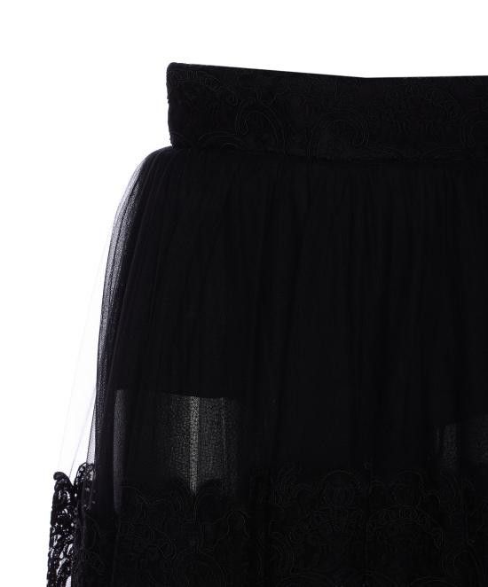 Elisabetta Franchi ELISABETTA FRANCHI Women Mid Skirts GO04252E2 110 Black Size 27" / US 4 / IT 40 - 4 Thumbnail