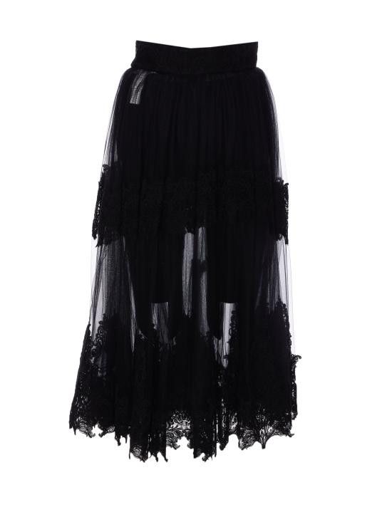 Elisabetta Franchi ELISABETTA FRANCHI Women Mid Skirts GO04252E2 110 Black Size 27" / US 4 / IT 40 - 2 Thumbnail