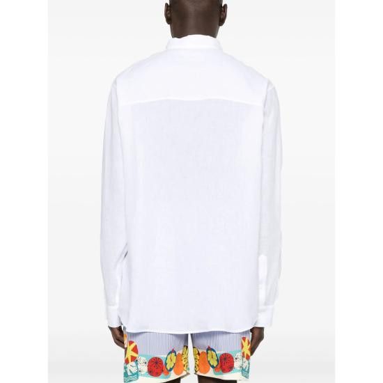 Dsquared2 DSQUARED2 Men Long Tops D35294 S78DM0048 100 WHITE Size US S / EU 44-46 / 1 - 3 Thumbnail