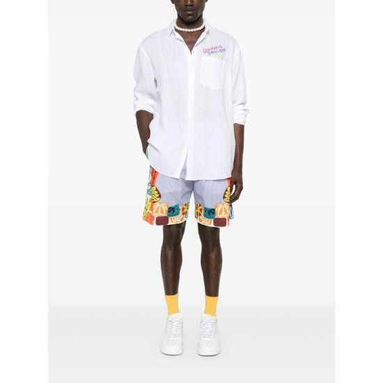 Dsquared2 DSQUARED2 Men Long Tops D35294 S78DM0048 100 WHITE Size US S / EU 44-46 / 1 - 4 Thumbnail