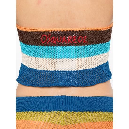 Dsquared2 DSQUARED2 Women Tops D13128 S73HA0171 961 BLUE Size S / US 4 / IT 40 - 2 Thumbnail