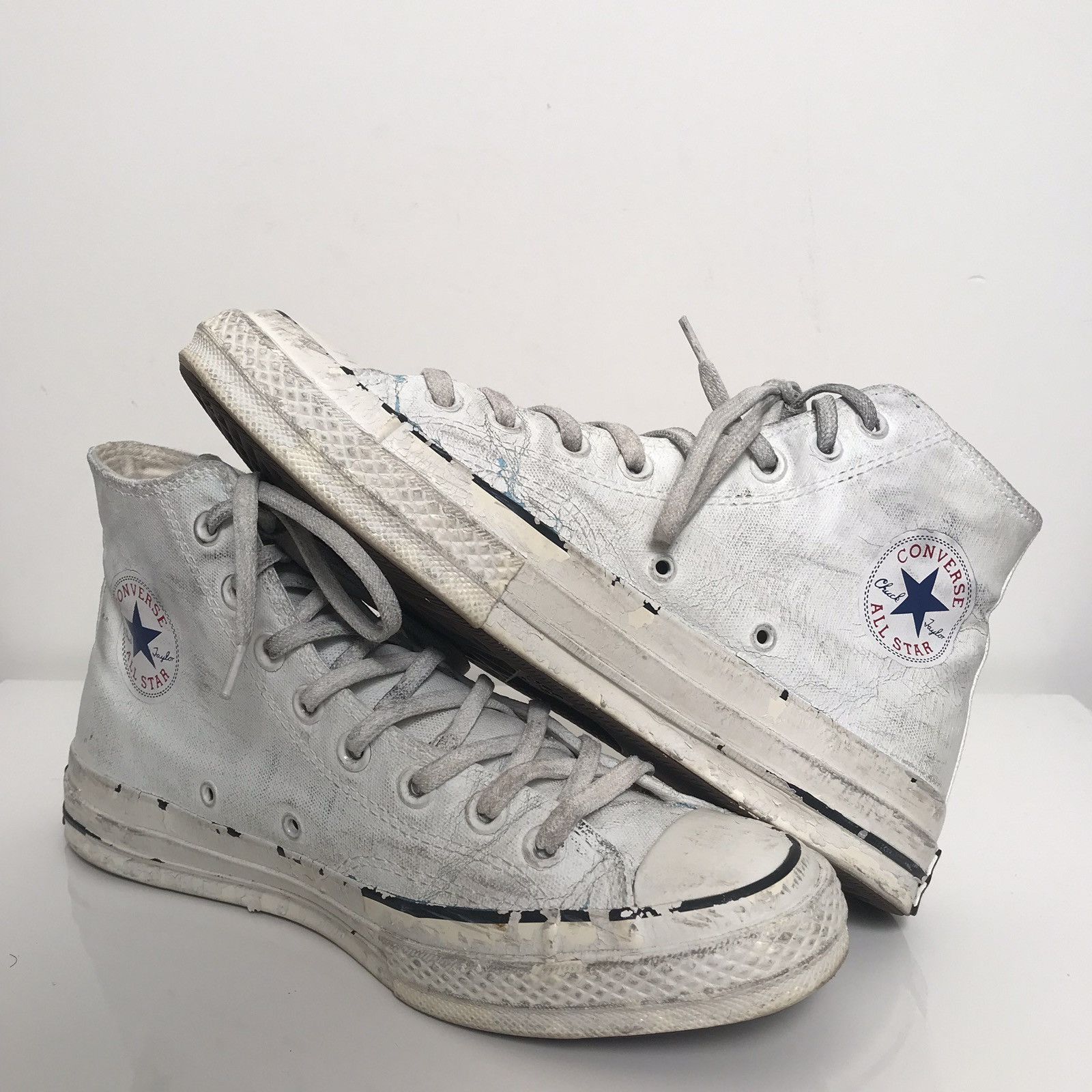 Converse 1970 Hi Margiela Paint DIY Custom Grailed