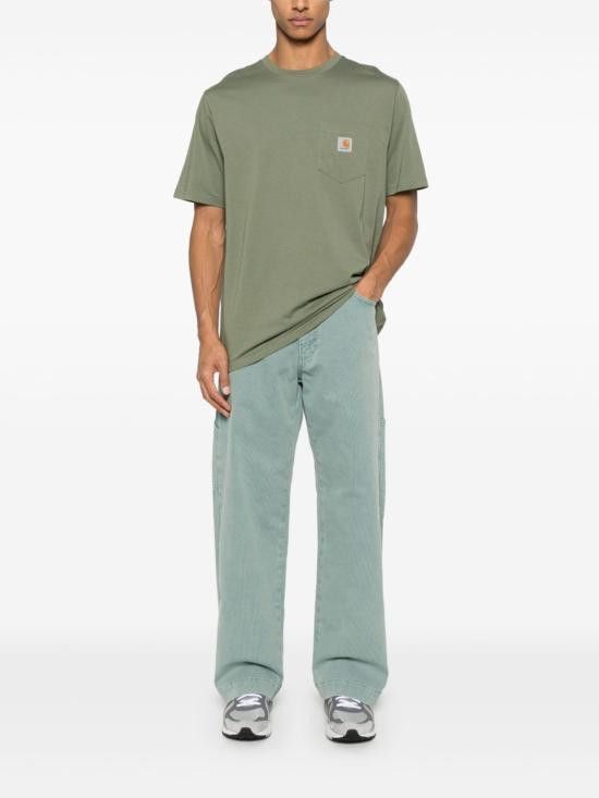 Carhartt Wip CARHARTT WIP Men T-Shirts I030434 667XX Green Size US L / EU 52-54 / 3 - 4 Thumbnail