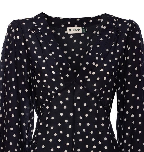 RIXO RIXO Women Mid Skirts 05066 06484 Blue Size S / US 4 / IT 40 - 4 Thumbnail