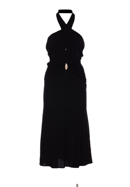 Elisabetta Franchi ELISABETTA FRANCHI Women Mid Skirts AB71952E2 110 Black Size XS / US 0-2 / IT 36-38 - 2 Thumbnail