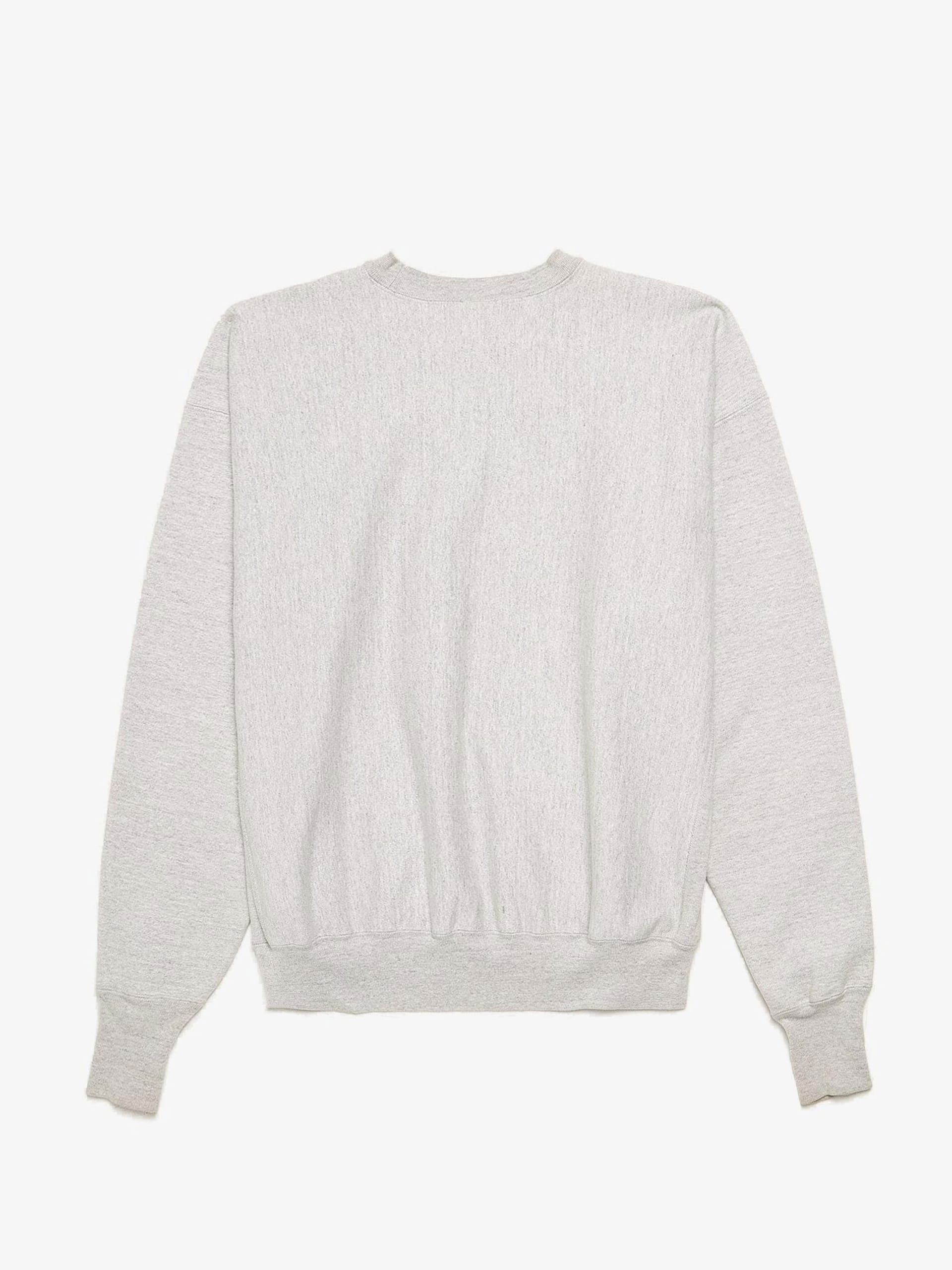 Saint Michael Gray Logo Embroidered Cotton Boxy Sweatshirt Size US XL / EU 56 / 4 - 2 Thumbnail