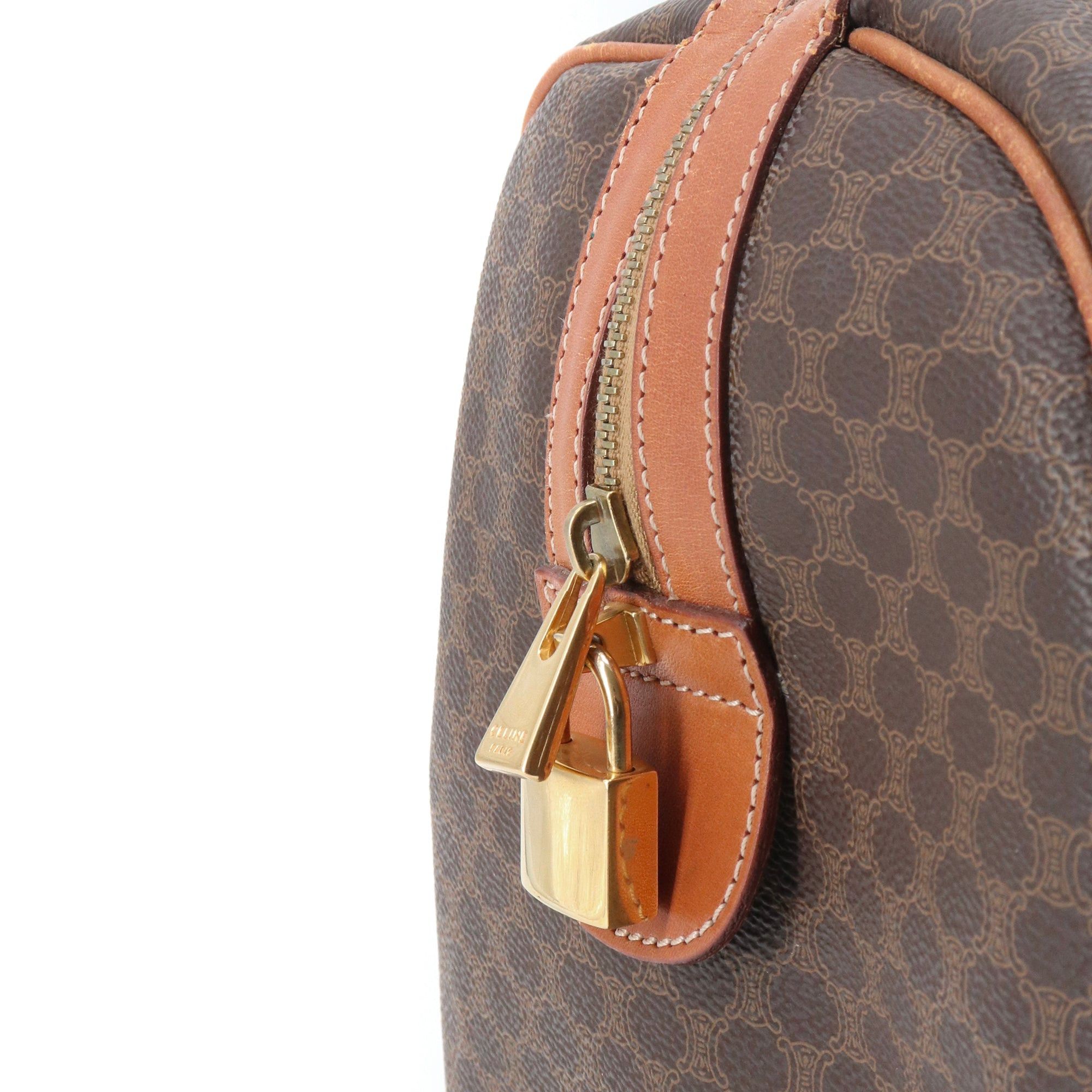 Celine Celine - Celine travel bag in vintage monogram canvas Size ONE SIZE - 6 Thumbnail