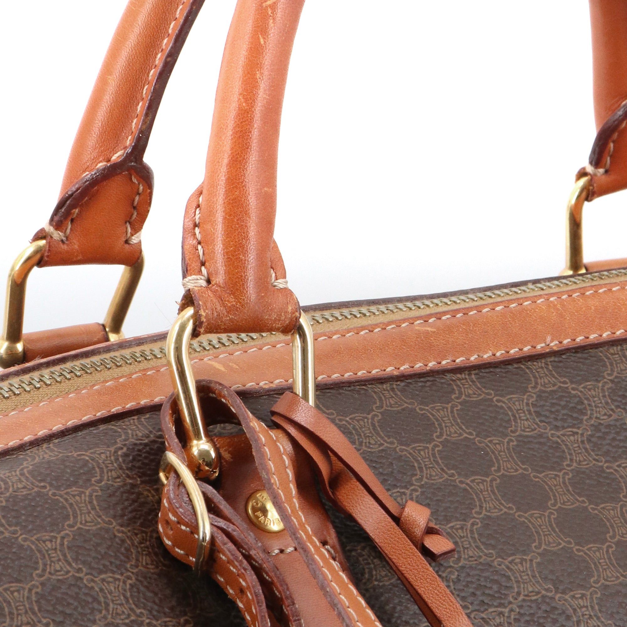 Celine Celine - Celine travel bag in vintage monogram canvas Size ONE SIZE - 8 Thumbnail