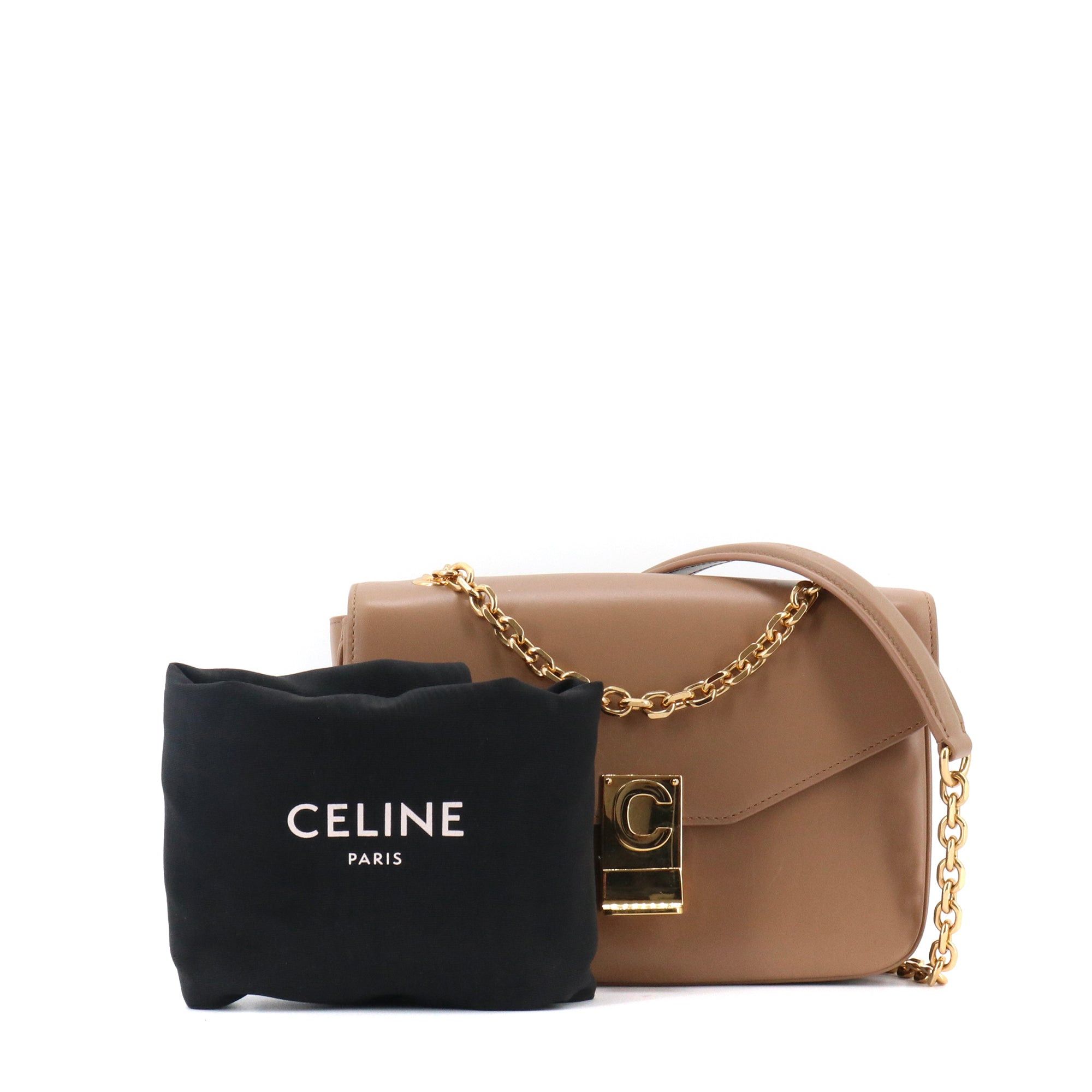 Celine CELINE - Celine C shoulder bag in brown leather Size ONE SIZE - 8 Thumbnail