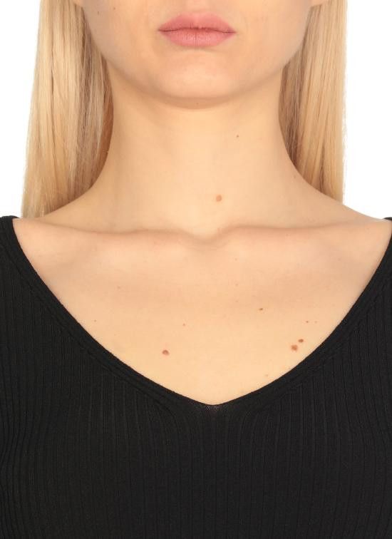 D.Exterior D. EXTERIOR Women Sweater 60115 2NERO Black Size M / US 6-8 / IT 42-44 - 4 Thumbnail