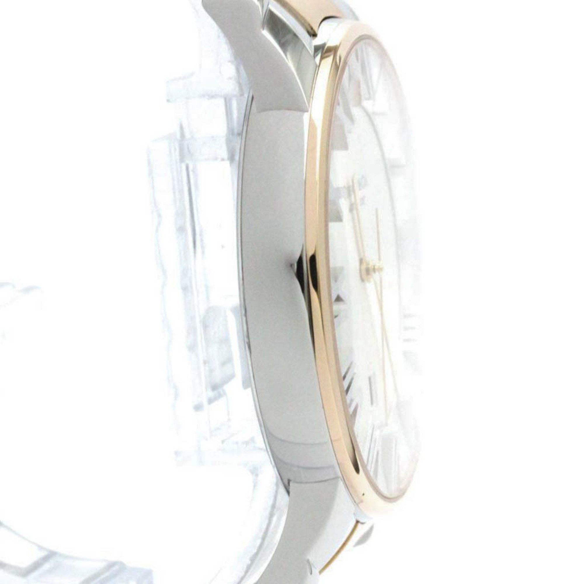 TIFFANY Atlas Dome Pink Gold Plated Steel Mens Watch Z1810.68.13A21A00A