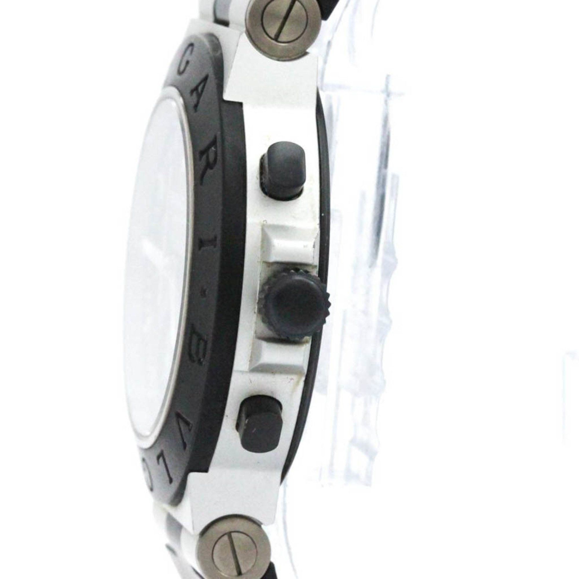 Bvlgari BVLGARI Aluminium Chronograph Automatic Mens Watch AC38TA BF580023 Size ONE SIZE - 4 Thumbnail