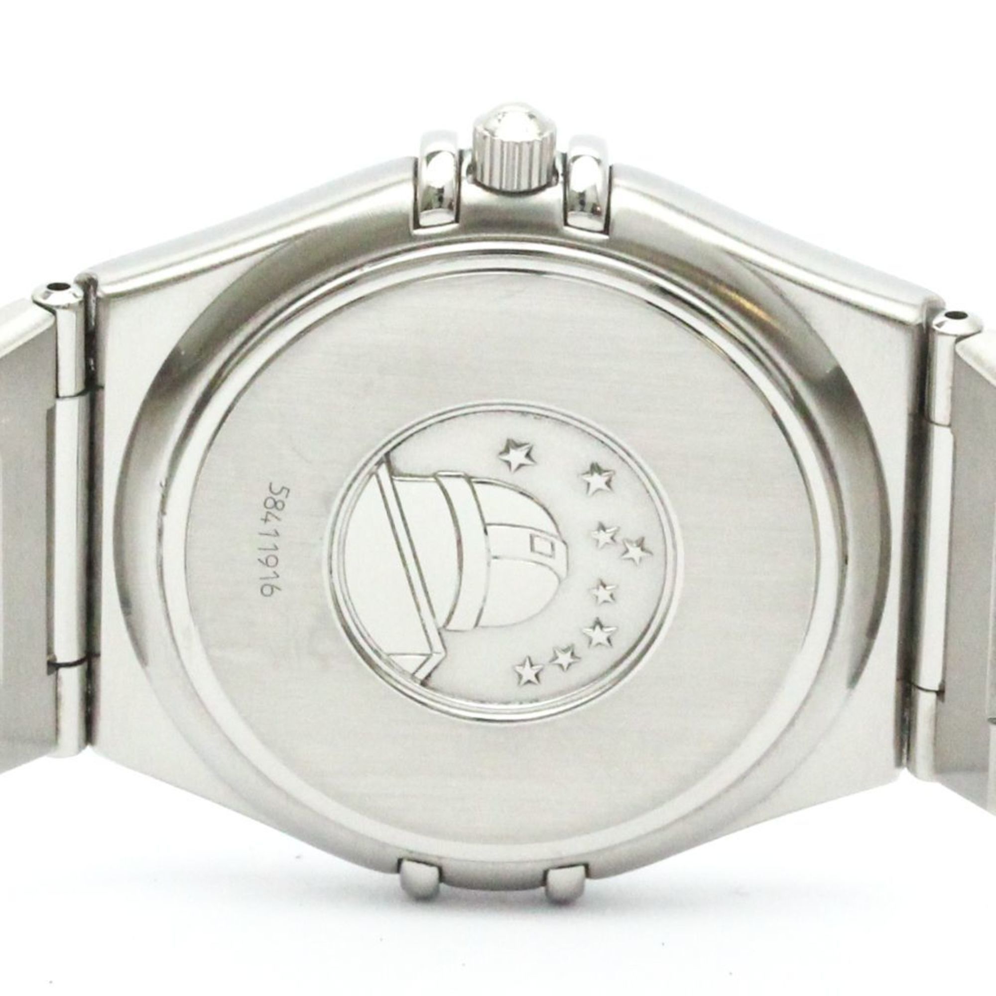 Omega Polished OMEGA Constellation Stainless Steel Quartz Mens Watch 1512.40 Size ONE SIZE - 6 Thumbnail