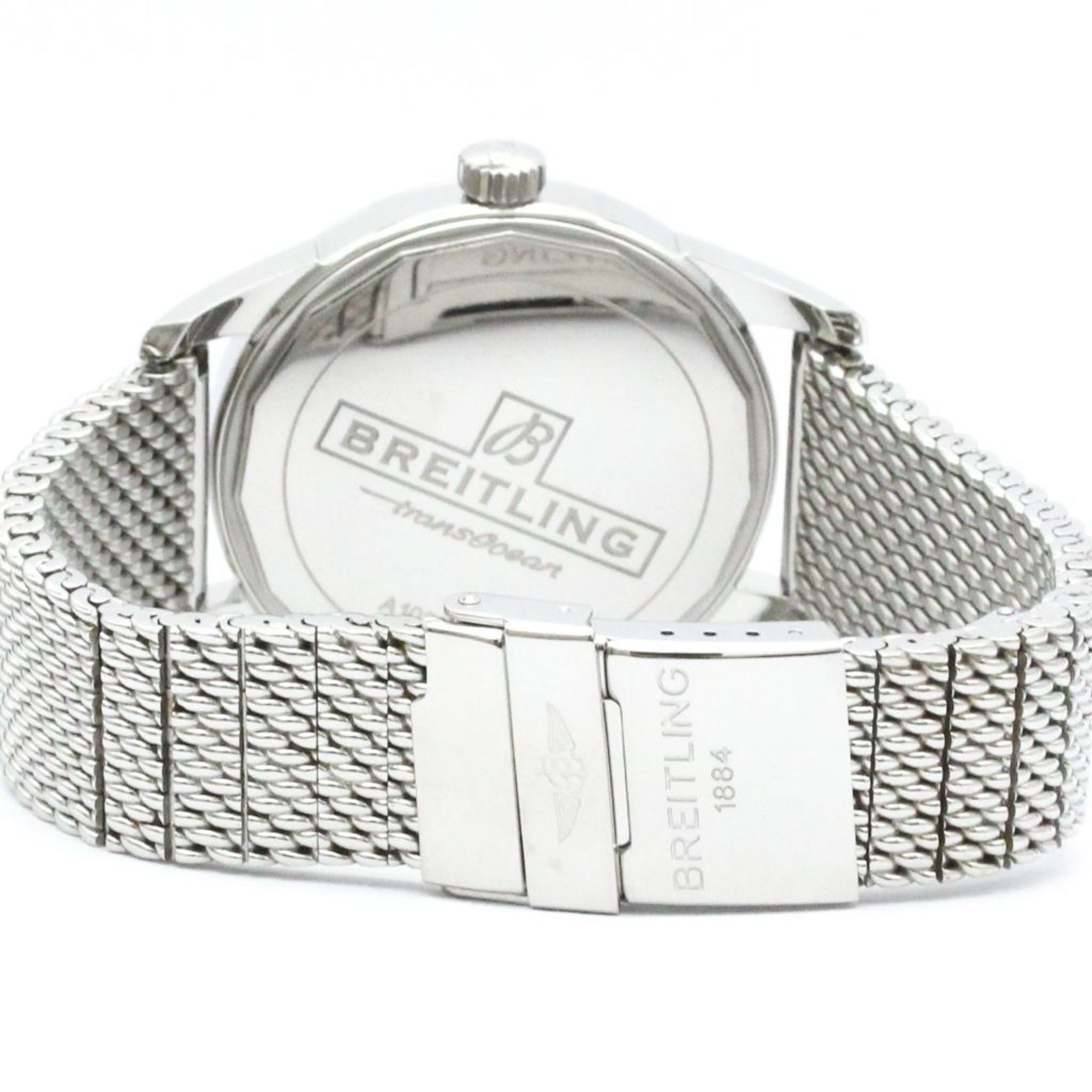 Breitling Polished BREITLING Transocean Steel Automatic Mens Watch A10360 BF575210 Size ONE SIZE - 5 Thumbnail