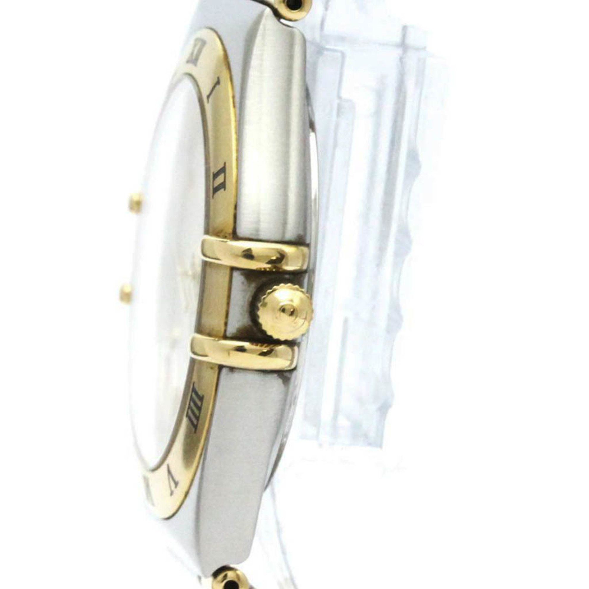 Omega Polished OMEGA Constellation 18K Gold Steel Quartz Mens Watch 1312.30 BF581492 Size ONE SIZE - 4 Thumbnail