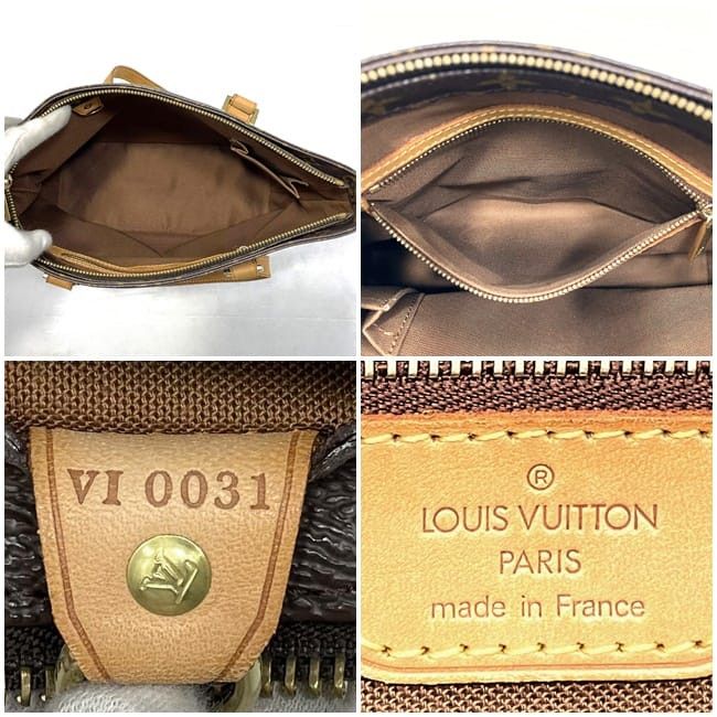 Louis Vuitton LOUIS VUITTON Tote Bag Brown Cotton Size ONE SIZE - 3 Thumbnail