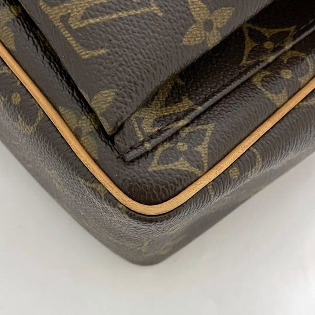 Louis Vuitton LOUIS VUITTON Shoulder Bag Brown Cotton Size ONE SIZE - 3 Thumbnail