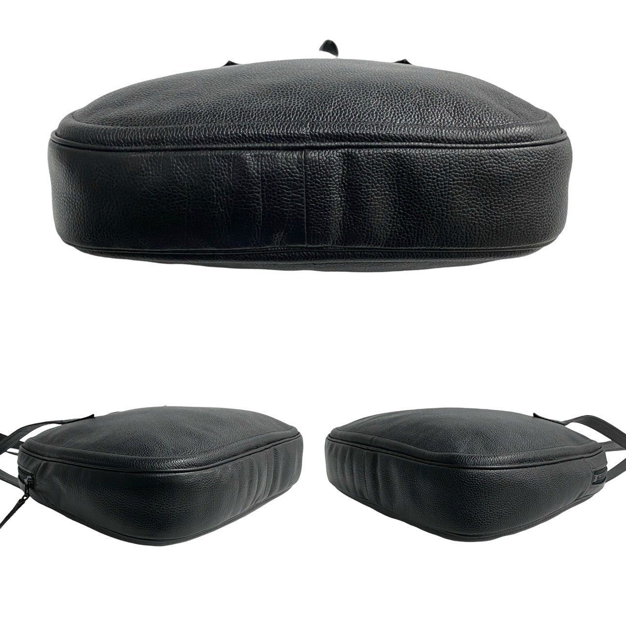 Yves Saint Laurent Yves Saint Laurent Shoulder Bag Black Leather Size ONE SIZE - 6 Thumbnail