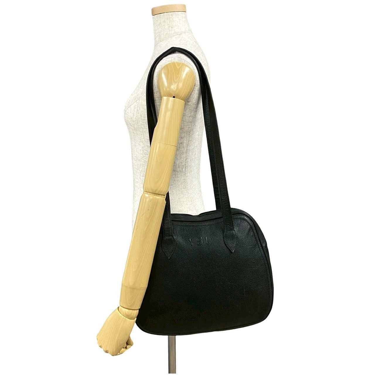 Yves Saint Laurent Yves Saint Laurent Shoulder Bag Black Leather Size ONE SIZE - 2 Thumbnail