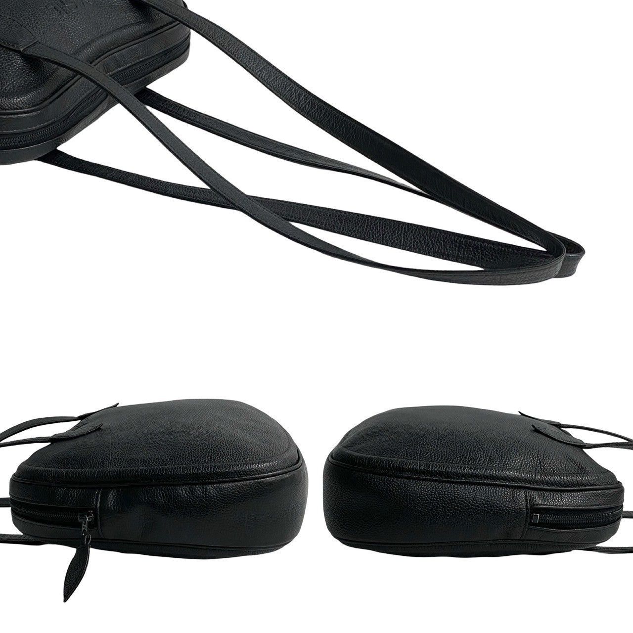 Yves Saint Laurent Yves Saint Laurent Shoulder Bag Black Leather Size ONE SIZE - 5 Thumbnail