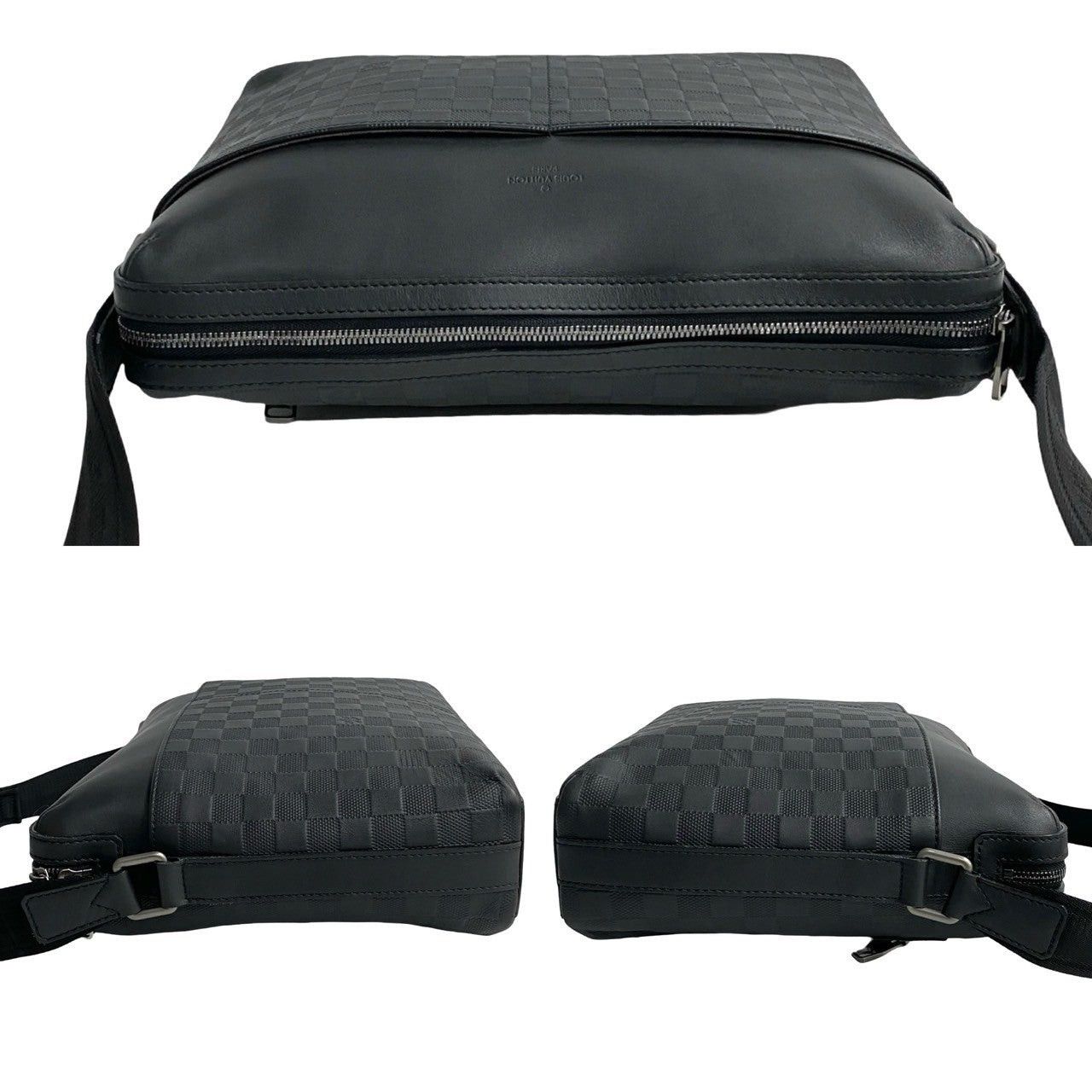 Louis Vuitton Louis Vuitton Shoulder Bag Black Leather Size ONE SIZE - 5 Thumbnail