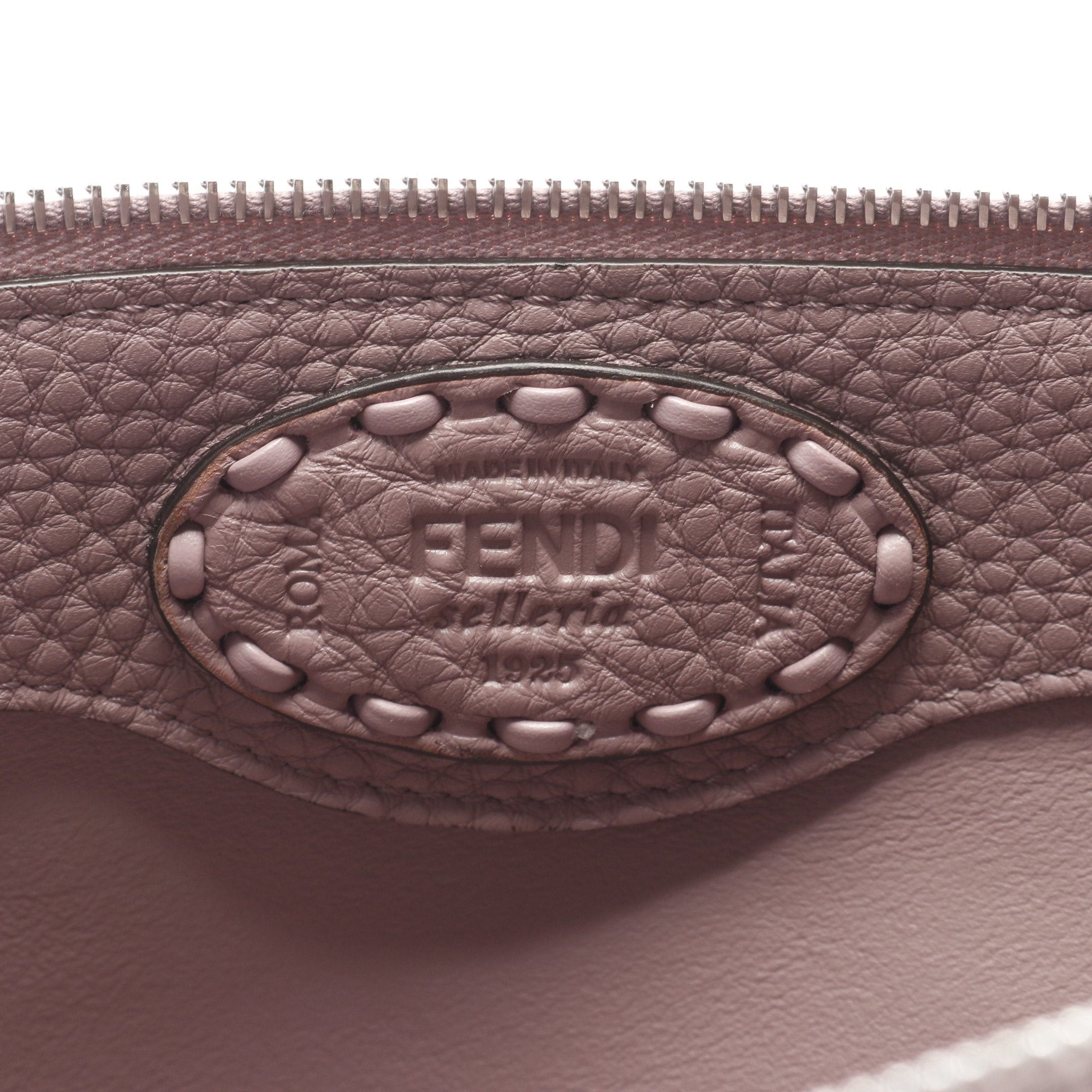 Fendi Fendi By The Way Soft Medium Selleria Handbag Leather Dusty Pink Size ONE SIZE - 4 Thumbnail