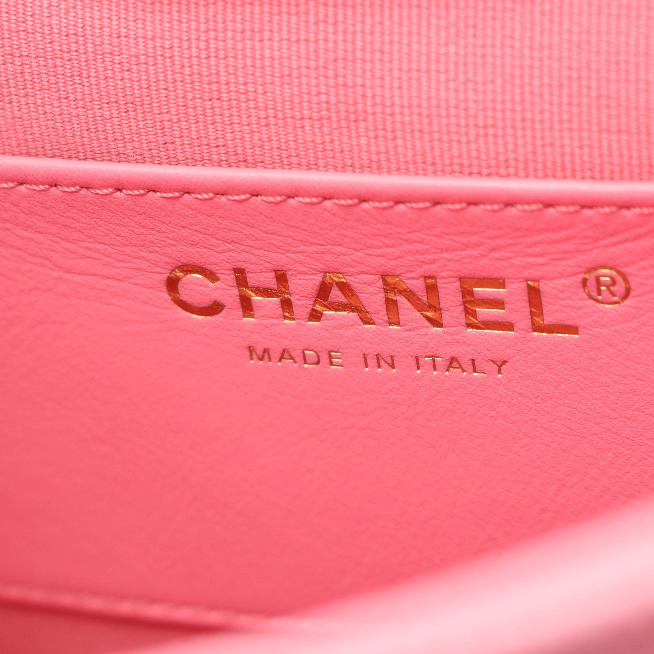 Chanel Chanel Matelasse Chain Shoulder Bag Caviar Skin Pink Gold Hardware Size ONE SIZE - 4 Thumbnail