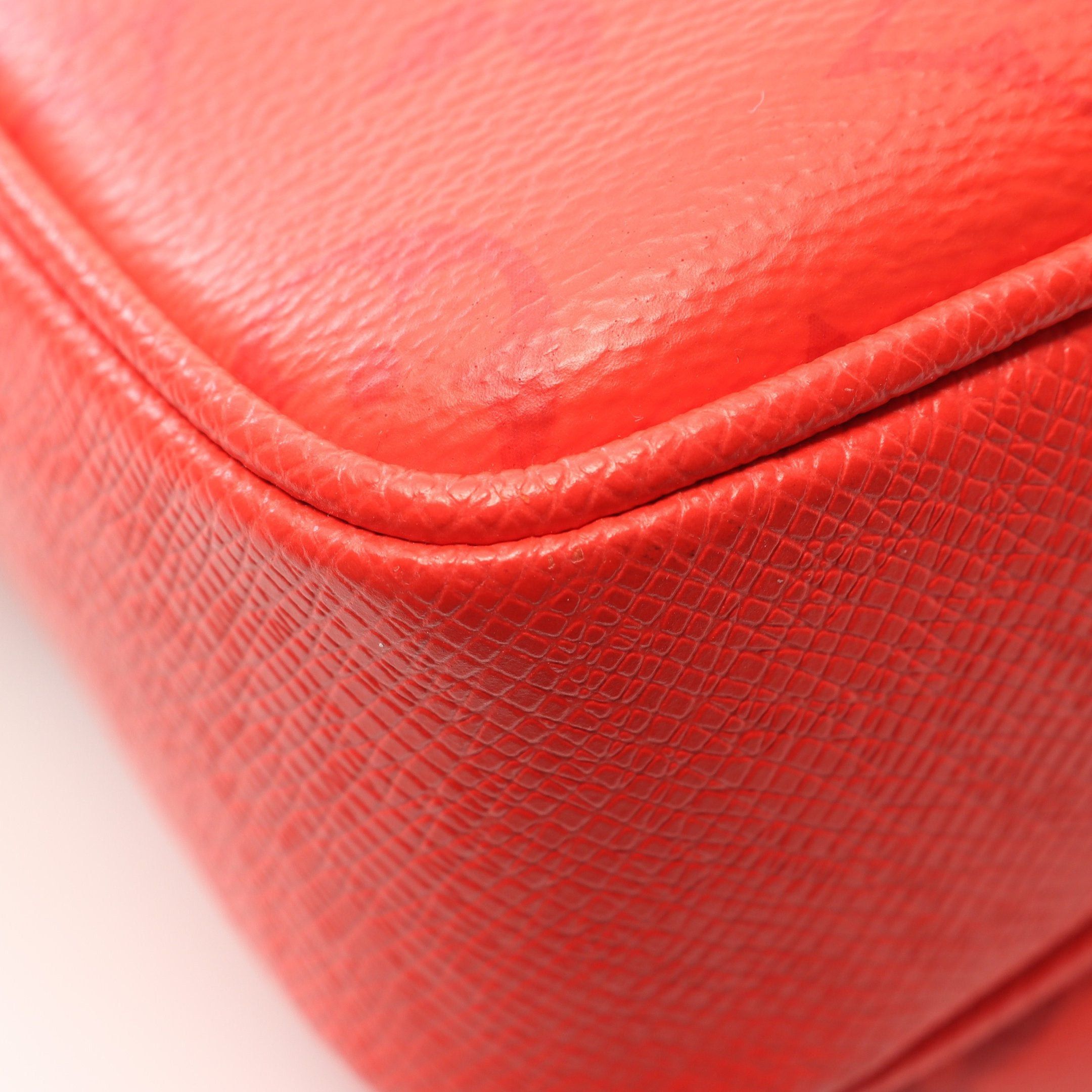 Louis Vuitton Louis Vuitton Outdoor Messenger Pm Taigarama Rouge Shoulder Bag Leather Red Size ONE SIZE - 6 Thumbnail