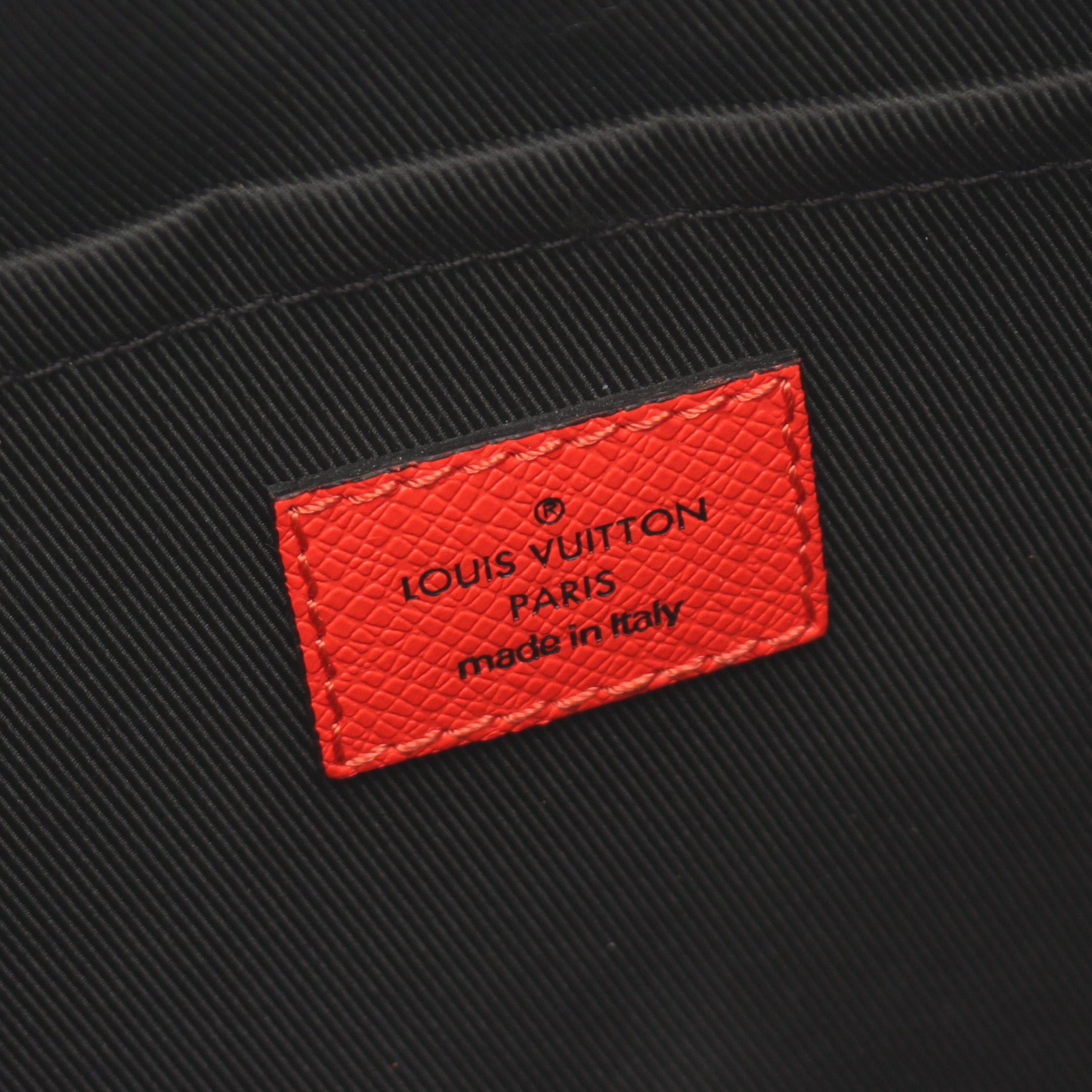 Louis Vuitton Louis Vuitton Outdoor Messenger Pm Taigarama Rouge Shoulder Bag Leather Red Size ONE SIZE - 4 Thumbnail
