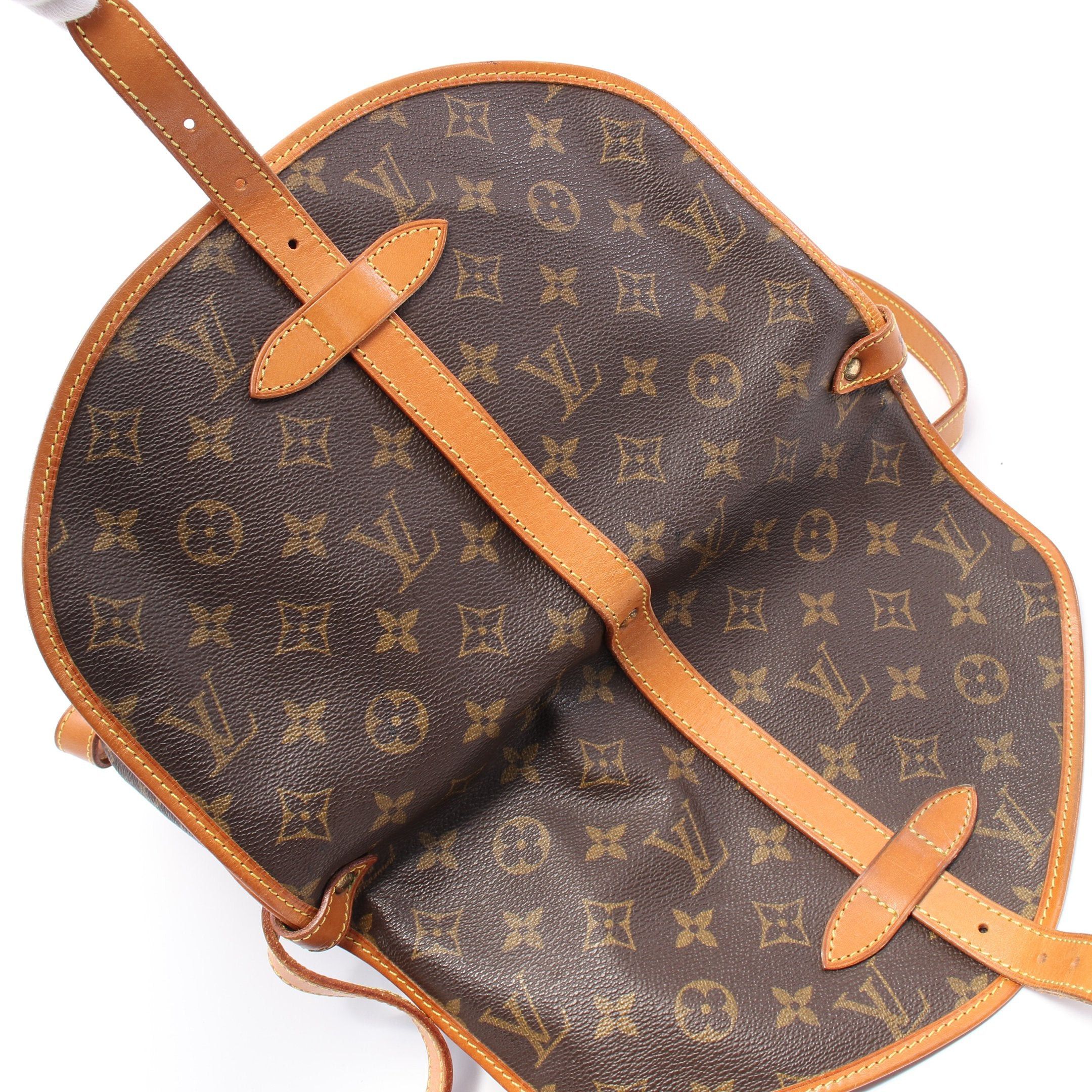 Louis Vuitton Louis Vuitton Saumur 30 Monogram Shoulder Bag Leather Brown Size ONE SIZE - 8 Thumbnail