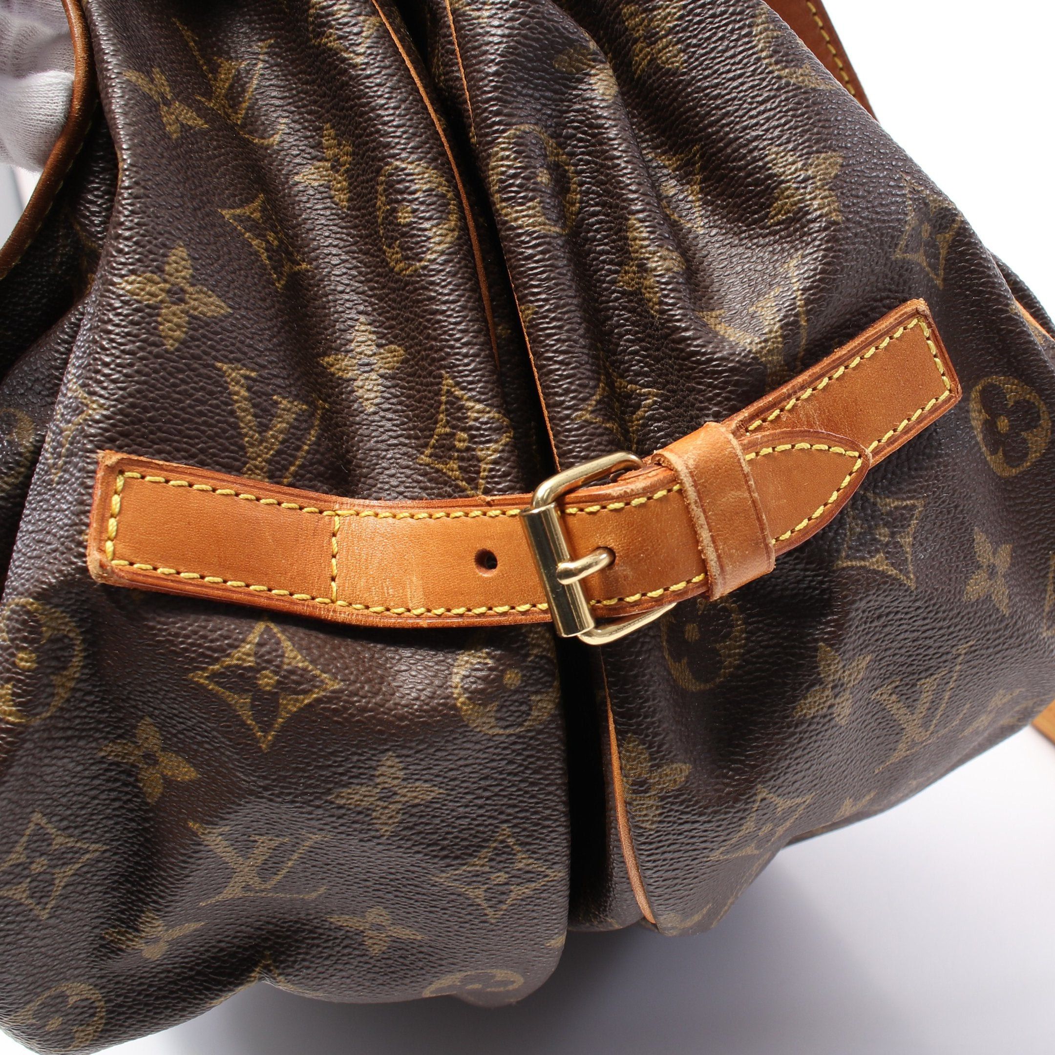 Louis Vuitton Louis Vuitton Saumur 35 Monogram Shoulder Bag Leather Brown Size ONE SIZE - 13 Thumbnail