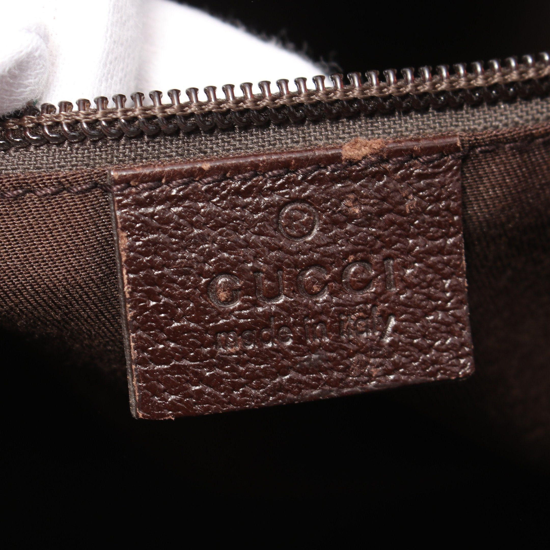 Gucci Gucci Sherry Line Gg Canvas Handbag Tote Bag Leather Beige Brown Size ONE SIZE - 4 Thumbnail