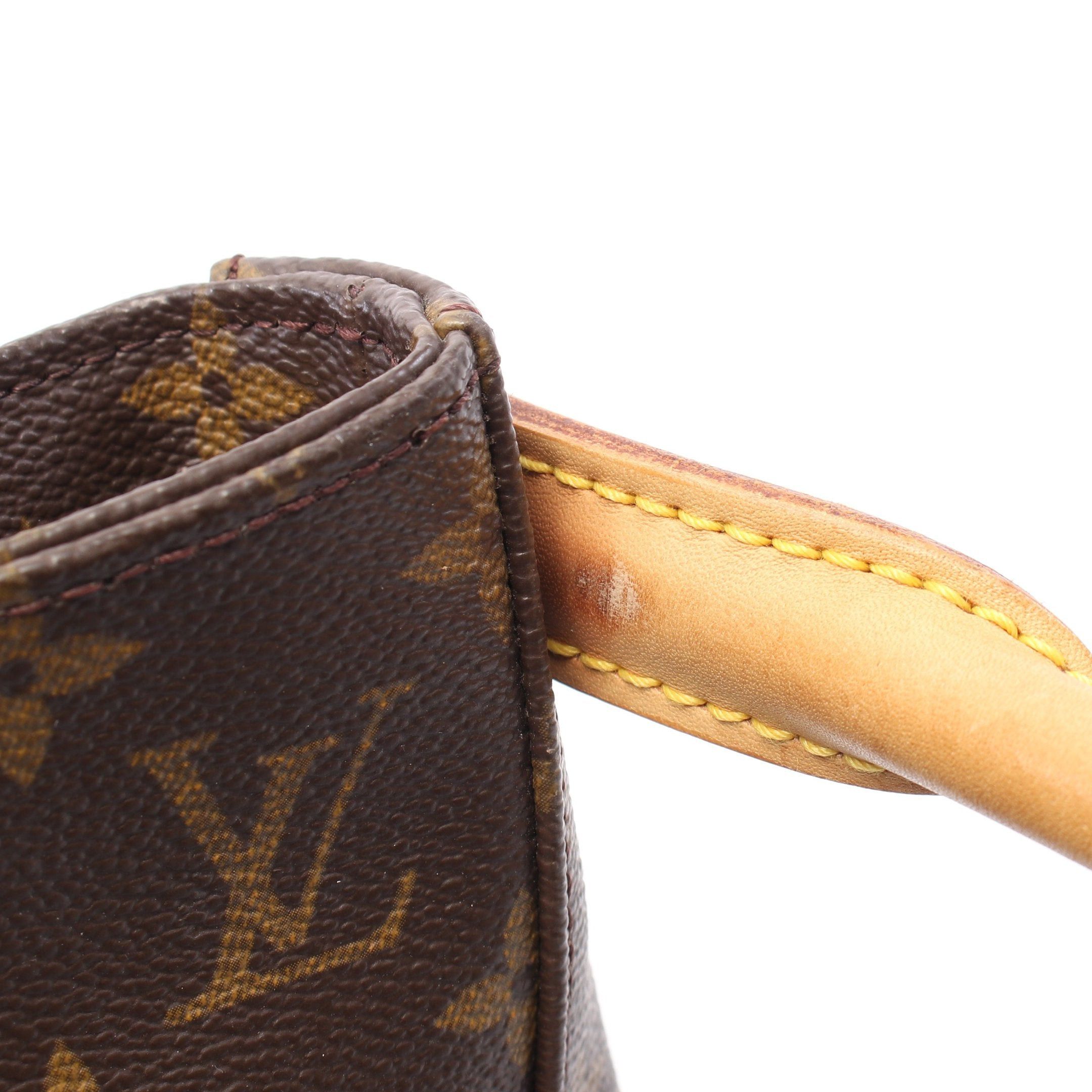 Louis Vuitton Louis Vuitton Looping Gm Monogram Shoulder Bag Leather Brown Size ONE SIZE - 10 Thumbnail