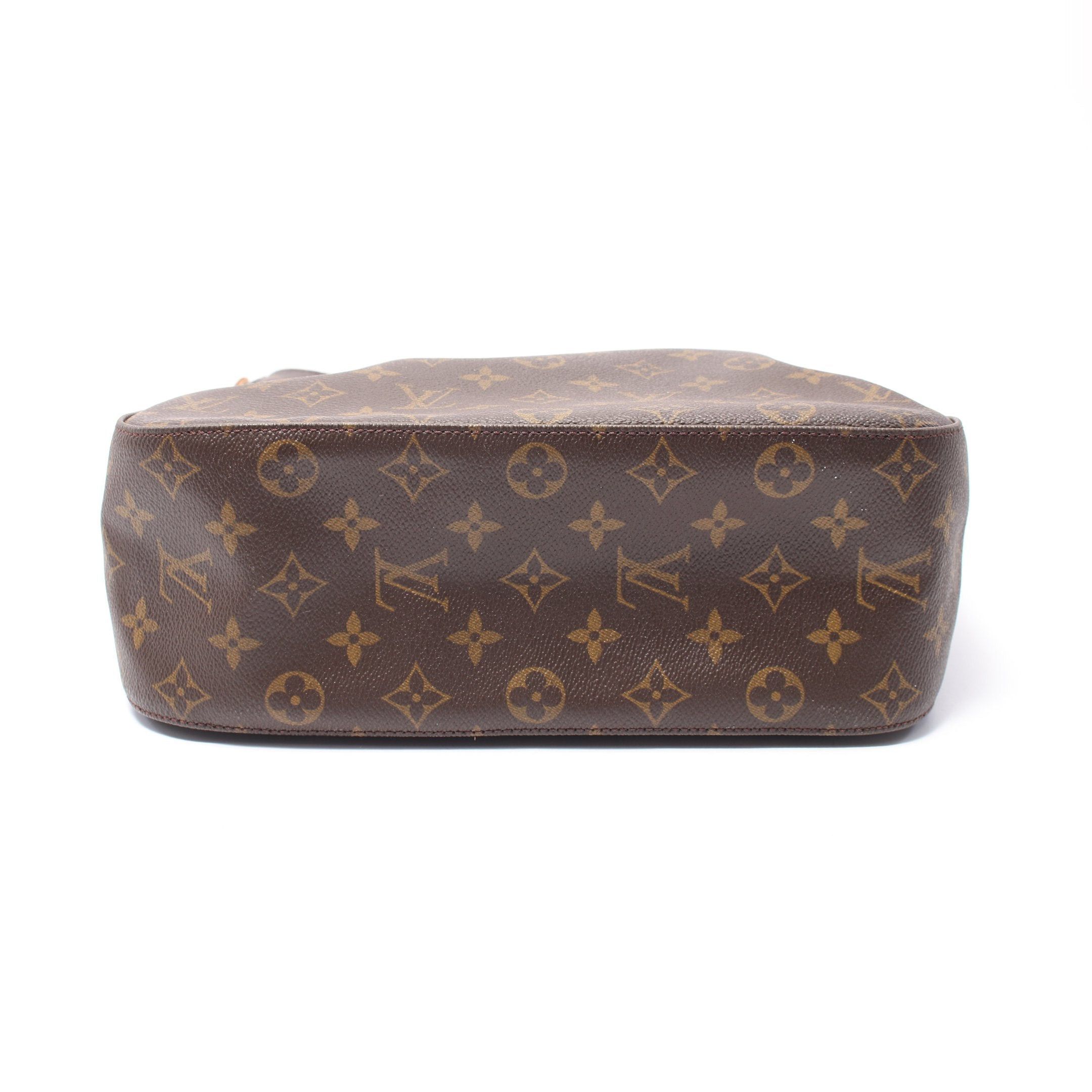 Louis Vuitton Louis Vuitton Looping Gm Monogram Shoulder Bag Leather Brown Size ONE SIZE - 12 Thumbnail