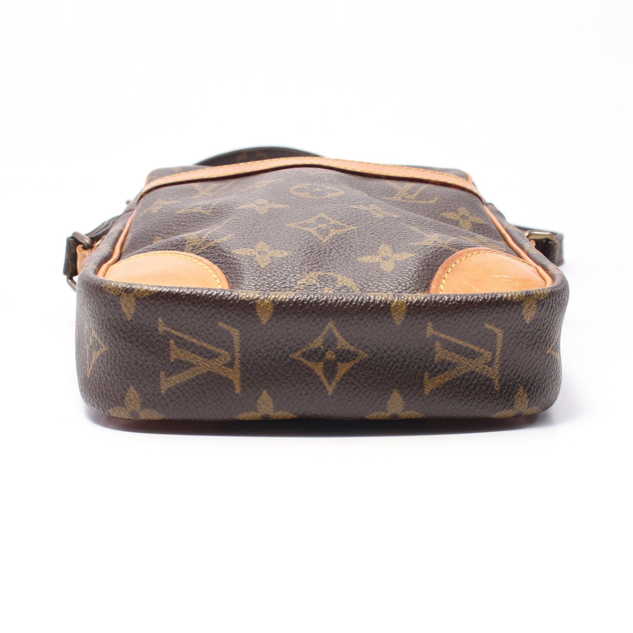 Louis Vuitton Louis Vuitton Danube Monogram Shoulder Bag Leather Brown Size ONE SIZE - 13 Thumbnail