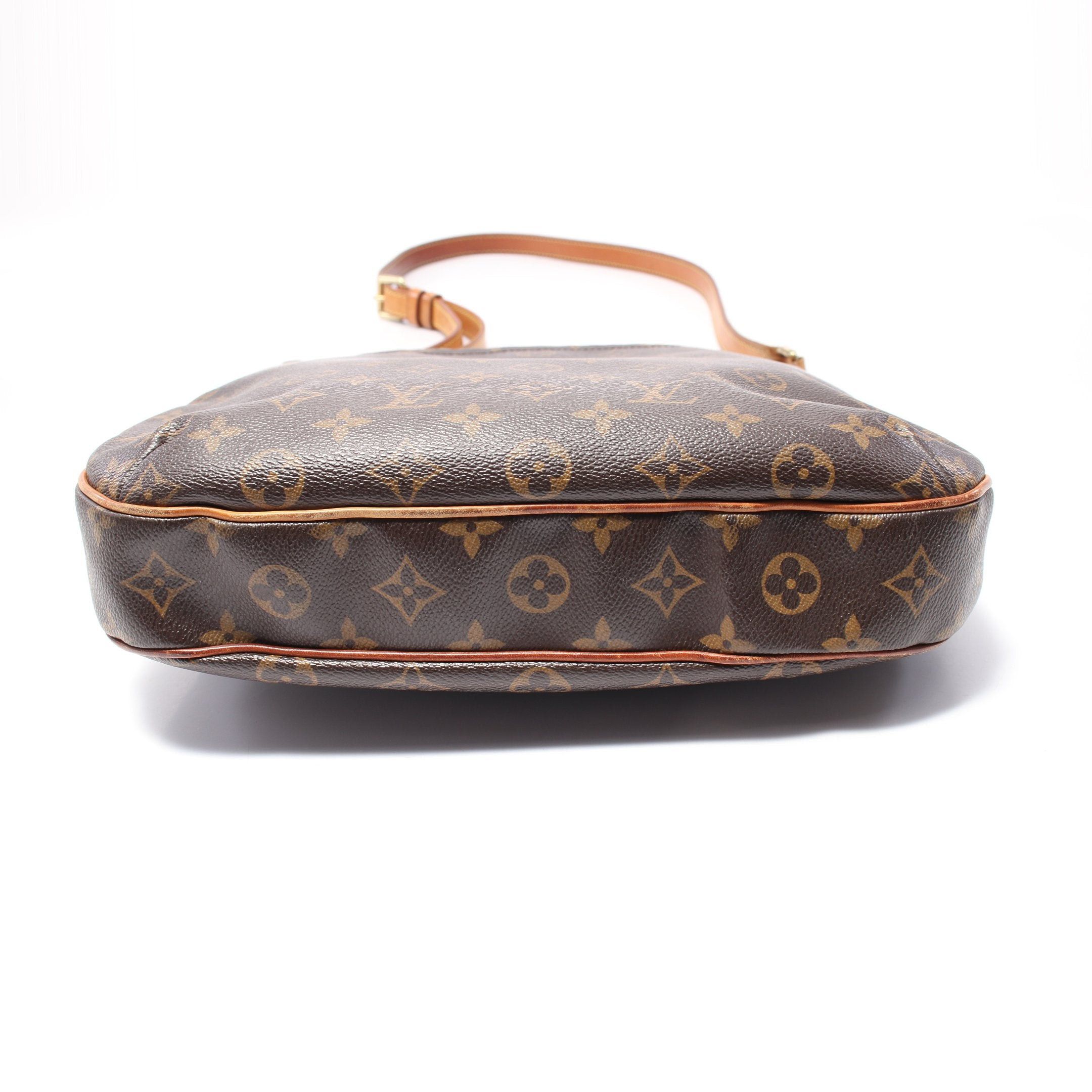 Louis Vuitton Louis Vuitton Odeon Mm Monogram Shoulder Bag Leather Brown Size ONE SIZE - 15 Thumbnail