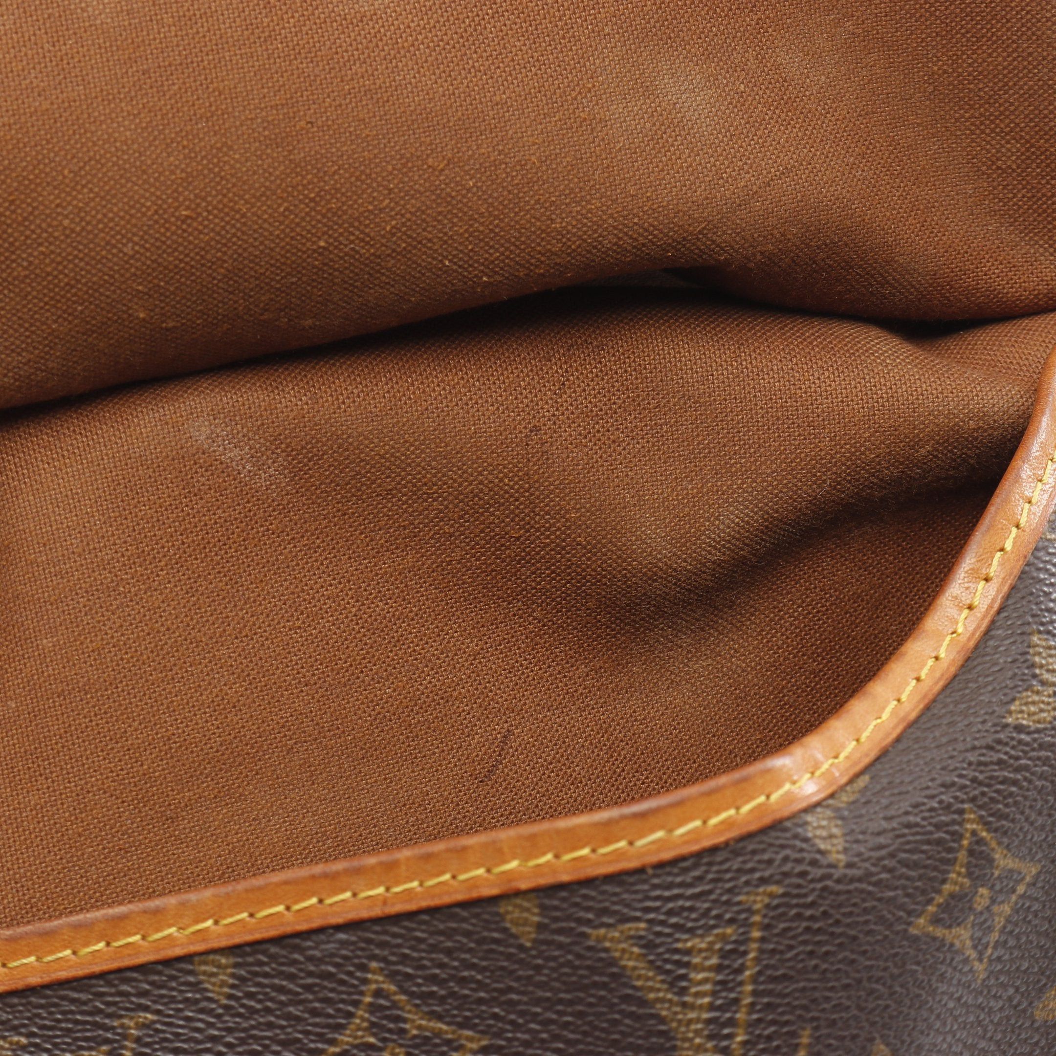 Louis Vuitton Louis Vuitton Saumur 30 Monogram Shoulder Bag Leather Brown Size ONE SIZE - 14 Thumbnail