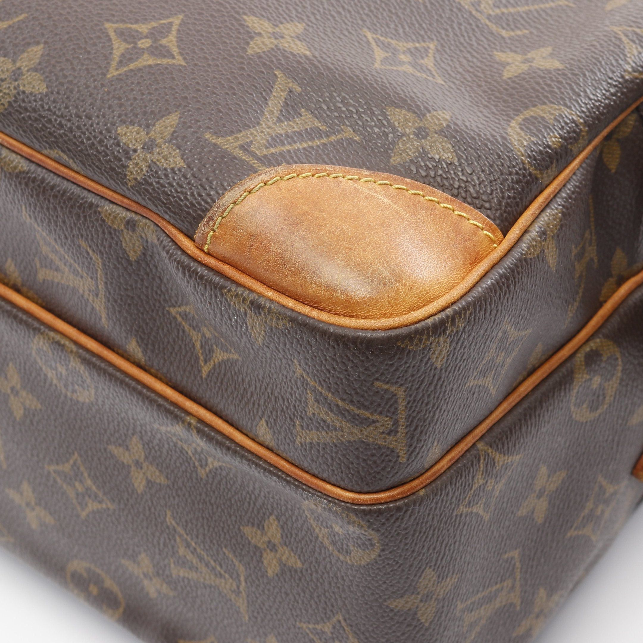 Louis Vuitton Louis Vuitton Nil Gm Monogram Shoulder Bag Leather Brown Size ONE SIZE - 7 Thumbnail
