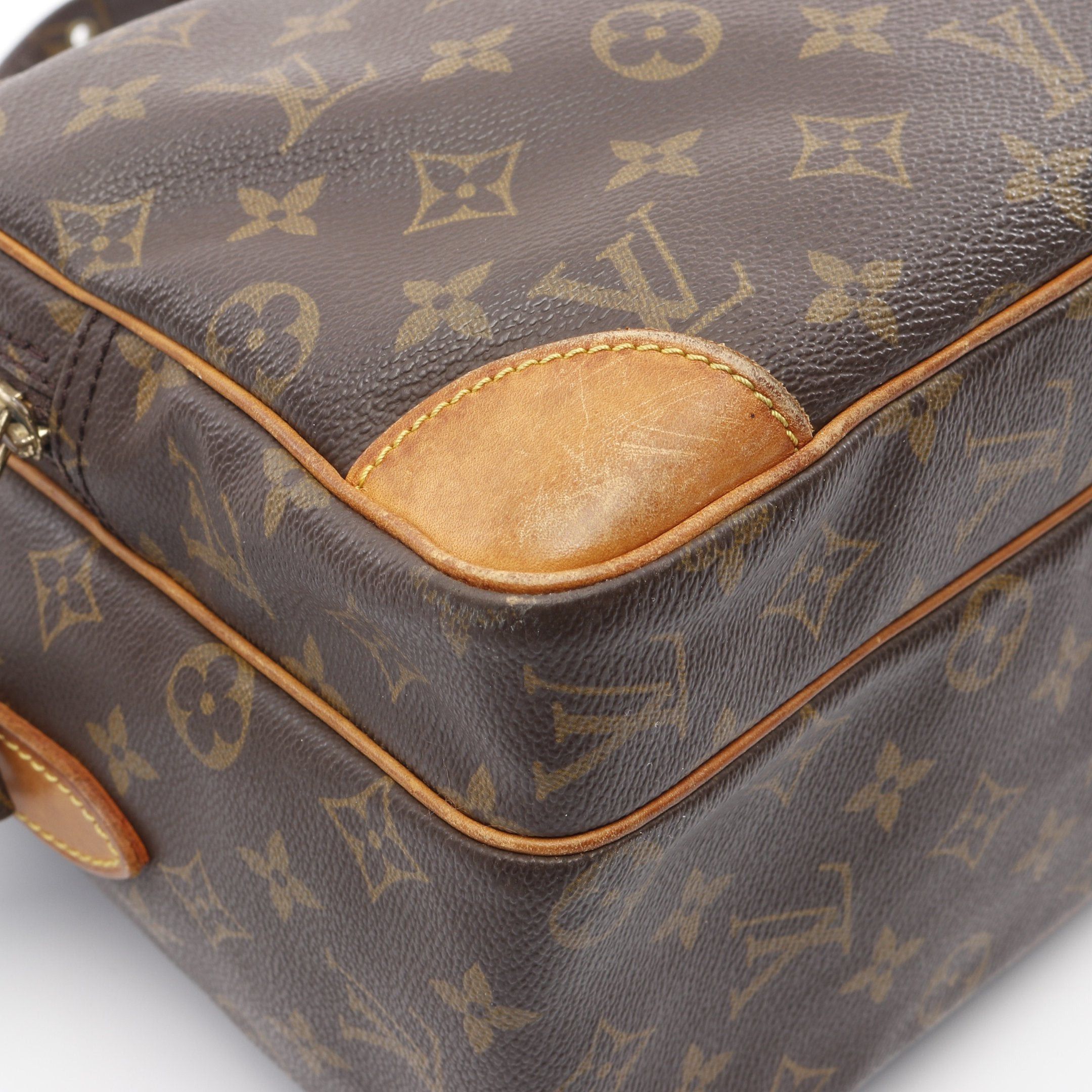 Louis Vuitton Louis Vuitton Nil Gm Monogram Shoulder Bag Leather Brown Size ONE SIZE - 6 Thumbnail