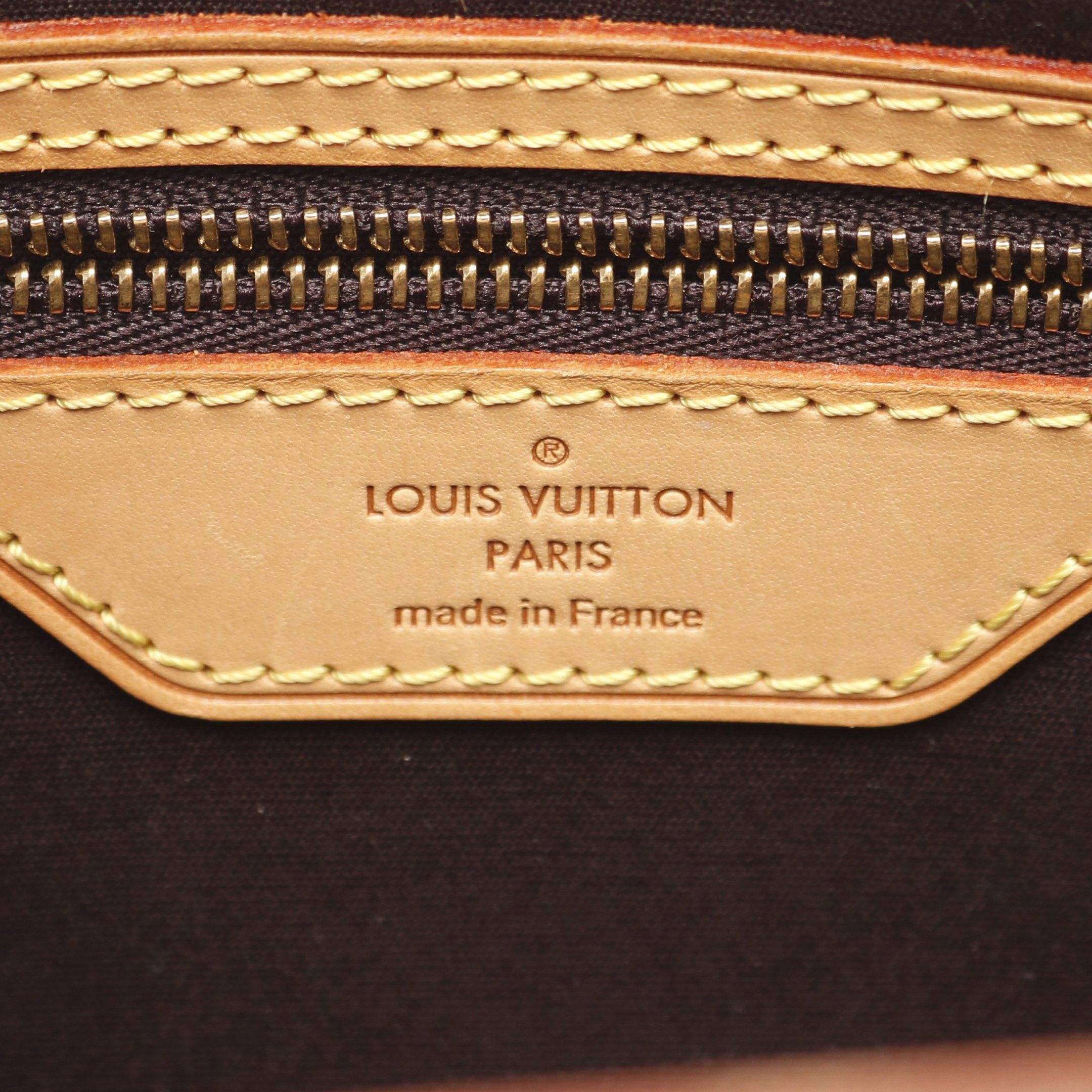 Louis Vuitton Louis Vuitton Blair Mm Monogram Vernis Amarante Handbag Leather Dark Purple Size ONE SIZE - 4 Thumbnail
