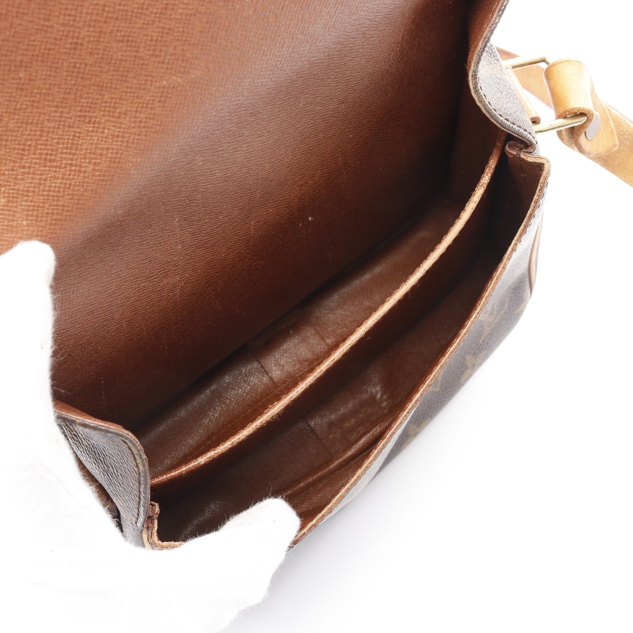 Louis Vuitton Louis Vuitton Cartesier Mm Monogram Shoulder Bag Leather Brown Size ONE SIZE - 3 Thumbnail