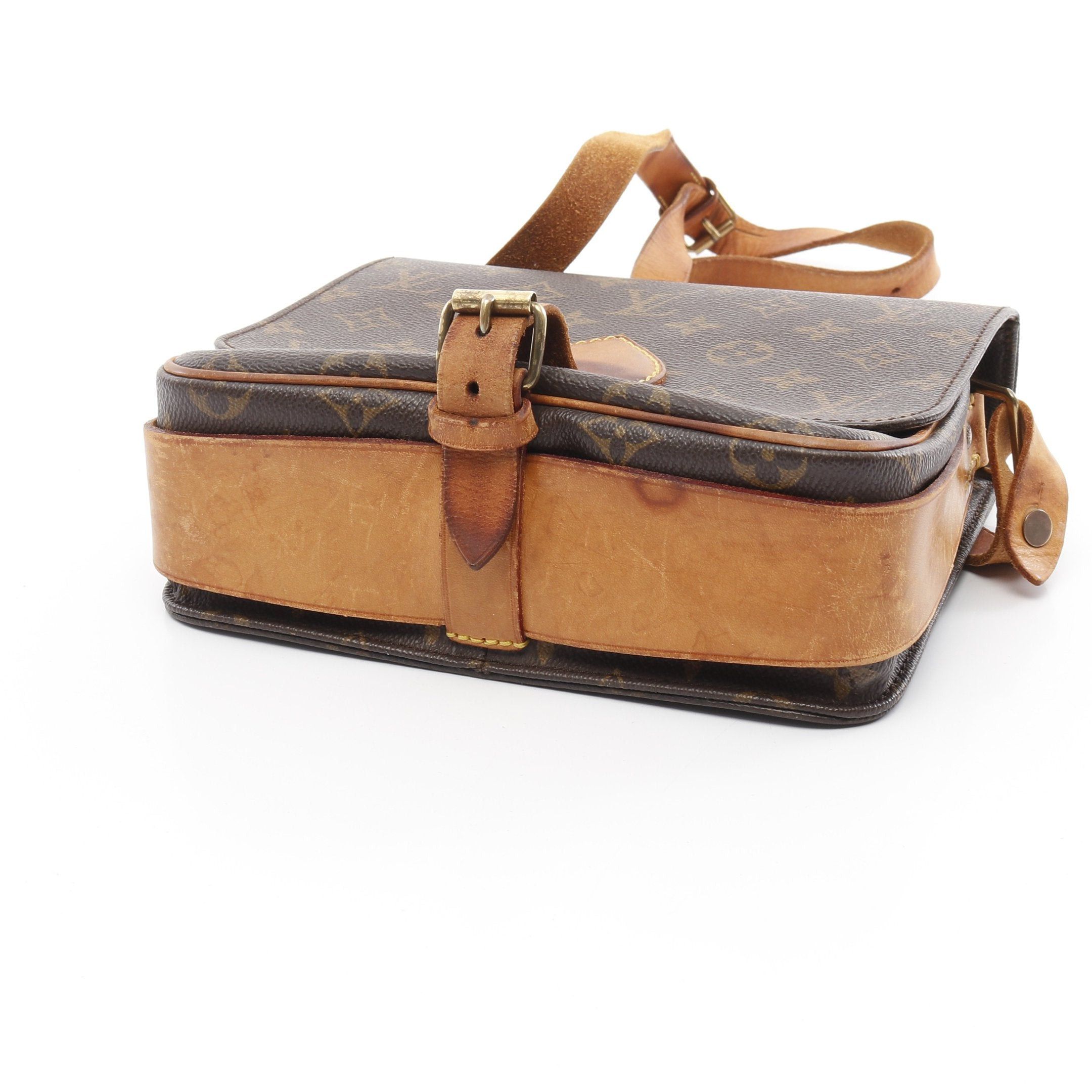 Louis Vuitton Louis Vuitton Cartesier Mm Monogram Shoulder Bag Leather Brown Size ONE SIZE - 15 Thumbnail