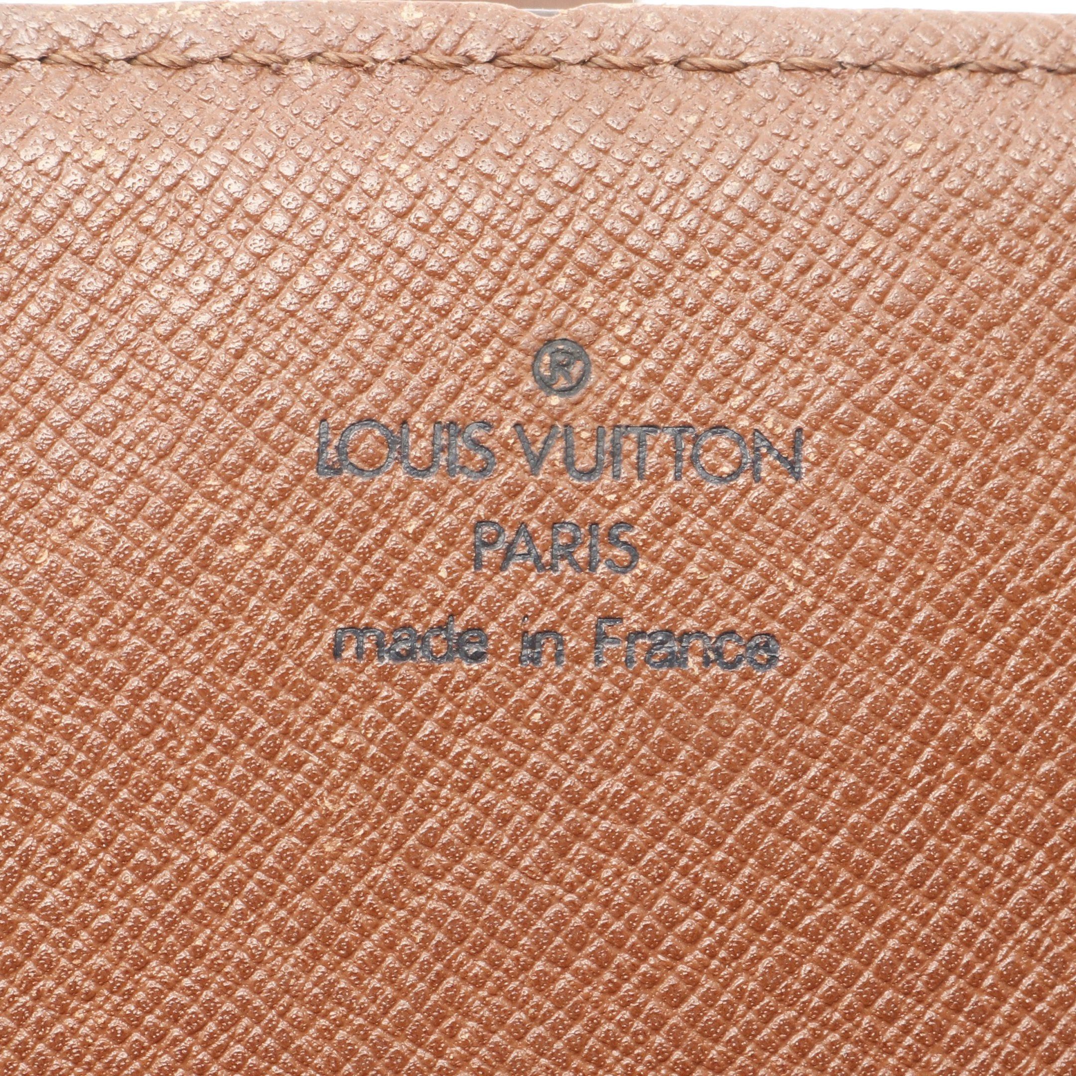 Louis Vuitton Louis Vuitton Cartesier Mm Monogram Shoulder Bag Leather Brown Size ONE SIZE - 4 Thumbnail