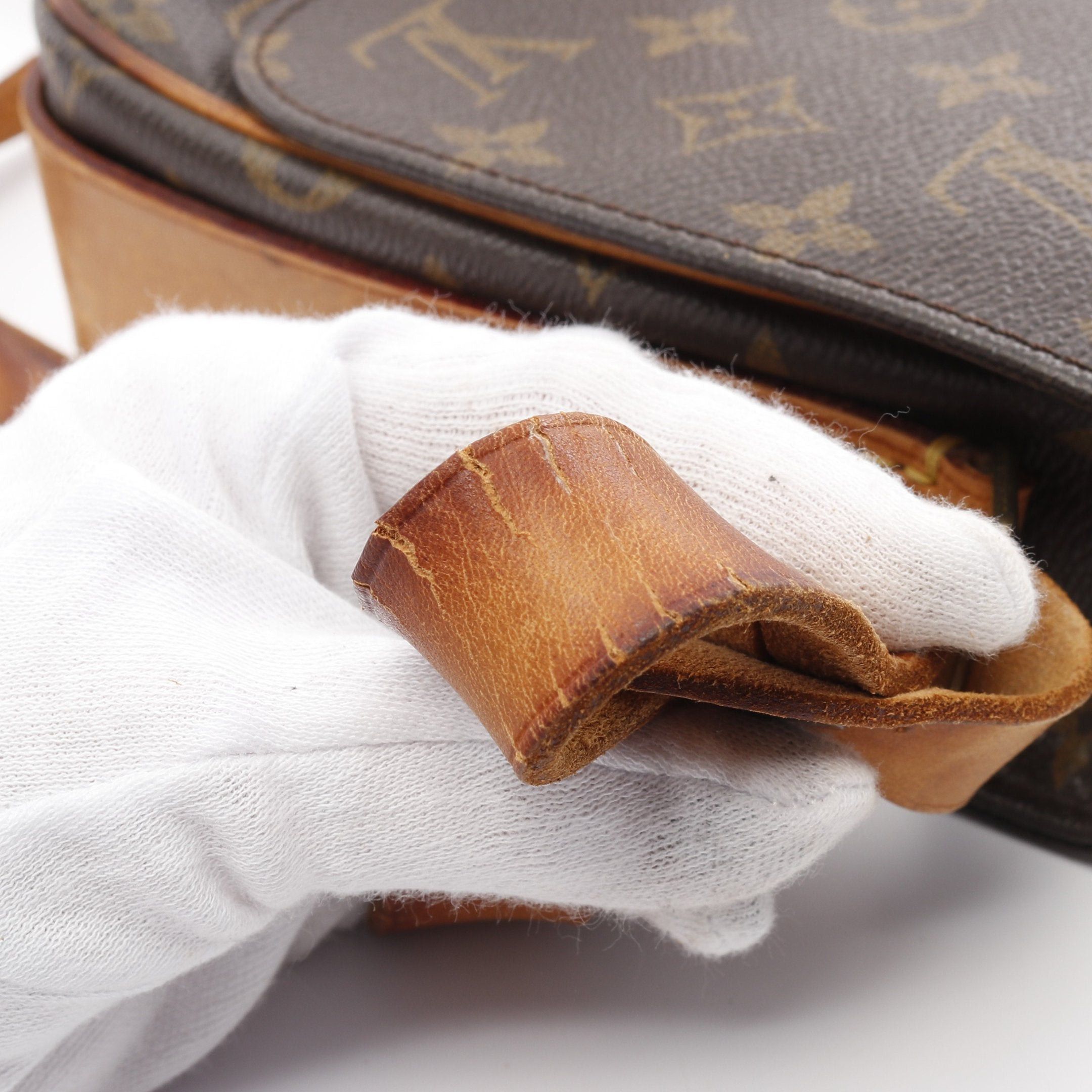 Louis Vuitton Louis Vuitton Cartesier Mm Monogram Shoulder Bag Leather Brown Size ONE SIZE - 8 Thumbnail