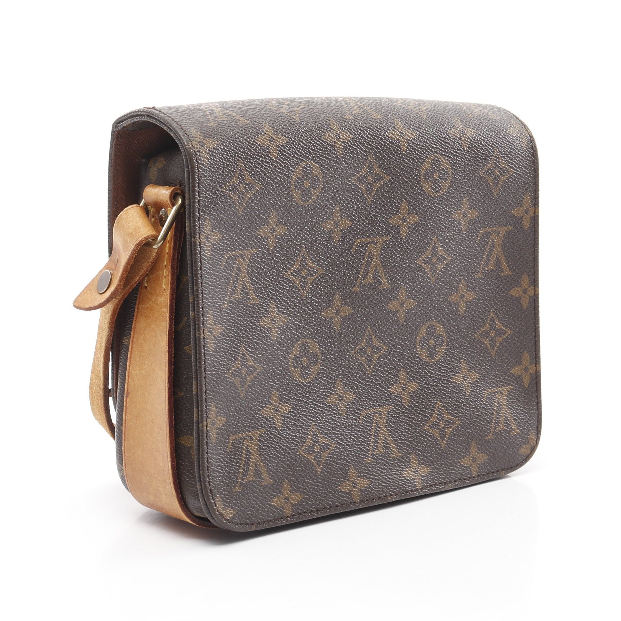 Louis Vuitton Louis Vuitton Cartesier Mm Monogram Shoulder Bag Leather Brown Size ONE SIZE - 2 Thumbnail