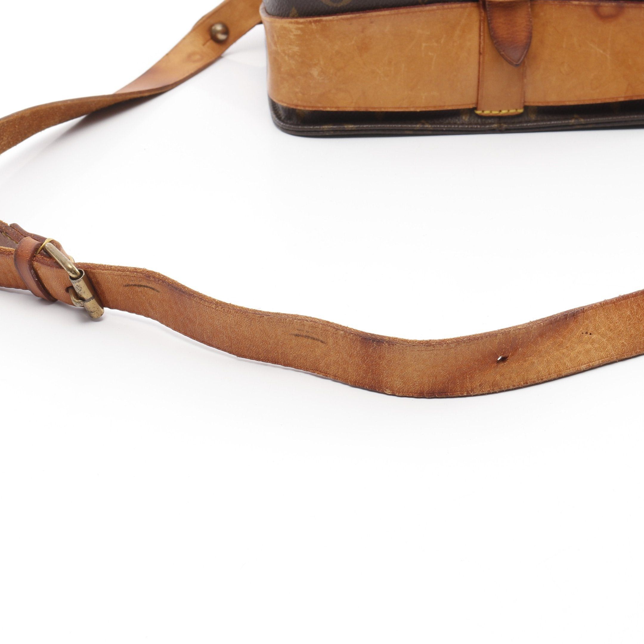 Louis Vuitton Louis Vuitton Cartesier Mm Monogram Shoulder Bag Leather Brown Size ONE SIZE - 10 Thumbnail
