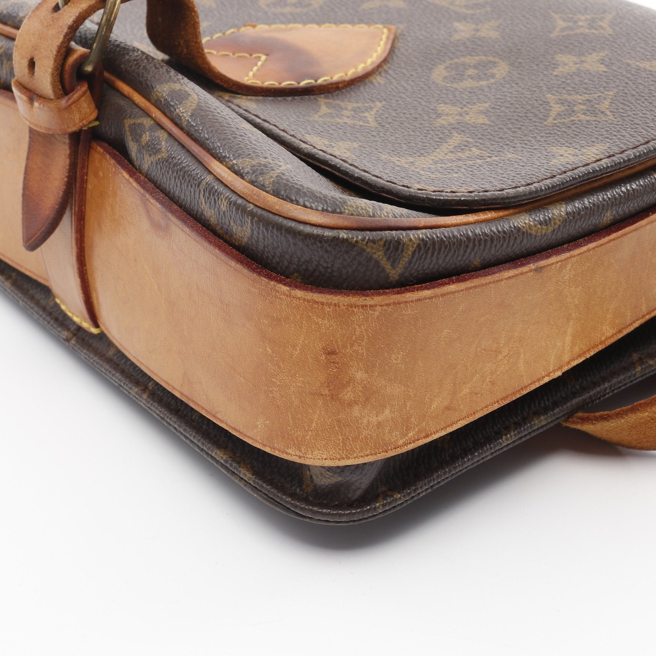 Louis Vuitton Louis Vuitton Cartesier Mm Monogram Shoulder Bag Leather Brown Size ONE SIZE - 7 Thumbnail