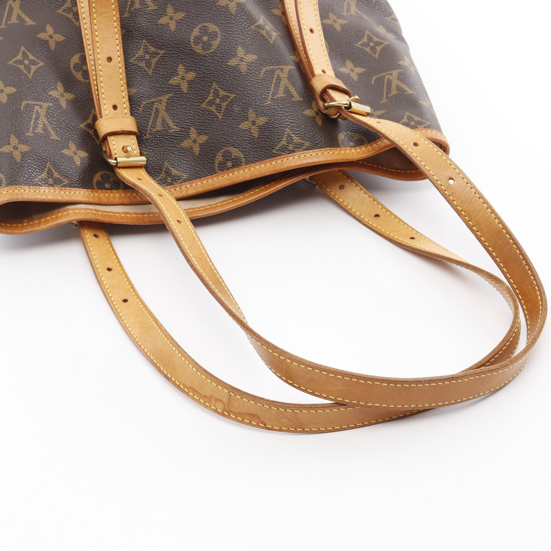 Louis Vuitton Louis Vuitton Bucket Gm Monogram Shoulder Bag Leather Brown Size ONE SIZE - 9 Thumbnail